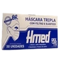 Máscara PFF2 Azul sem Válvula